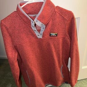 L.L. Bean Coral Pullover Sweater